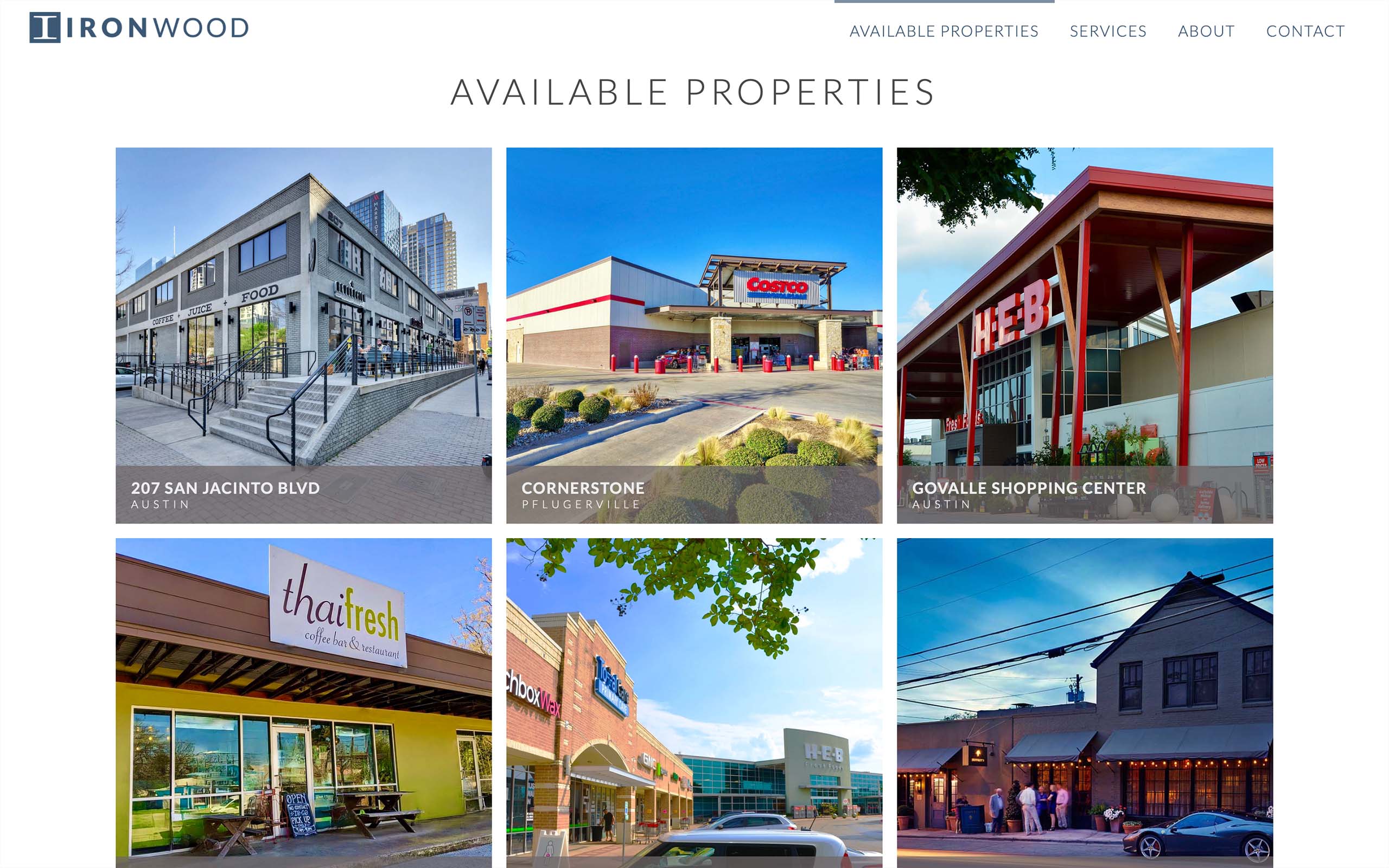 Ironwood Available Properties