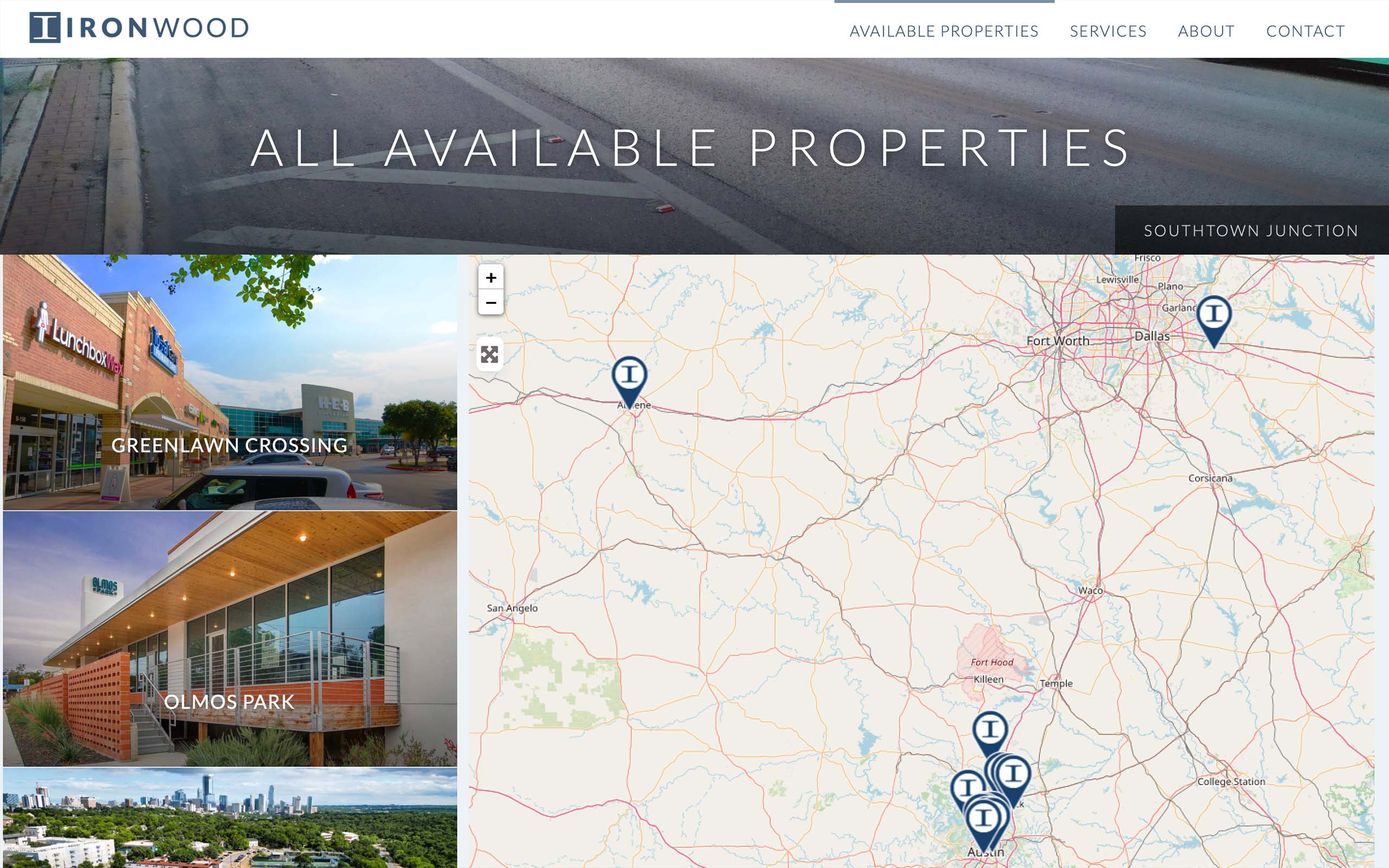 Ironwood Interactive Property Map