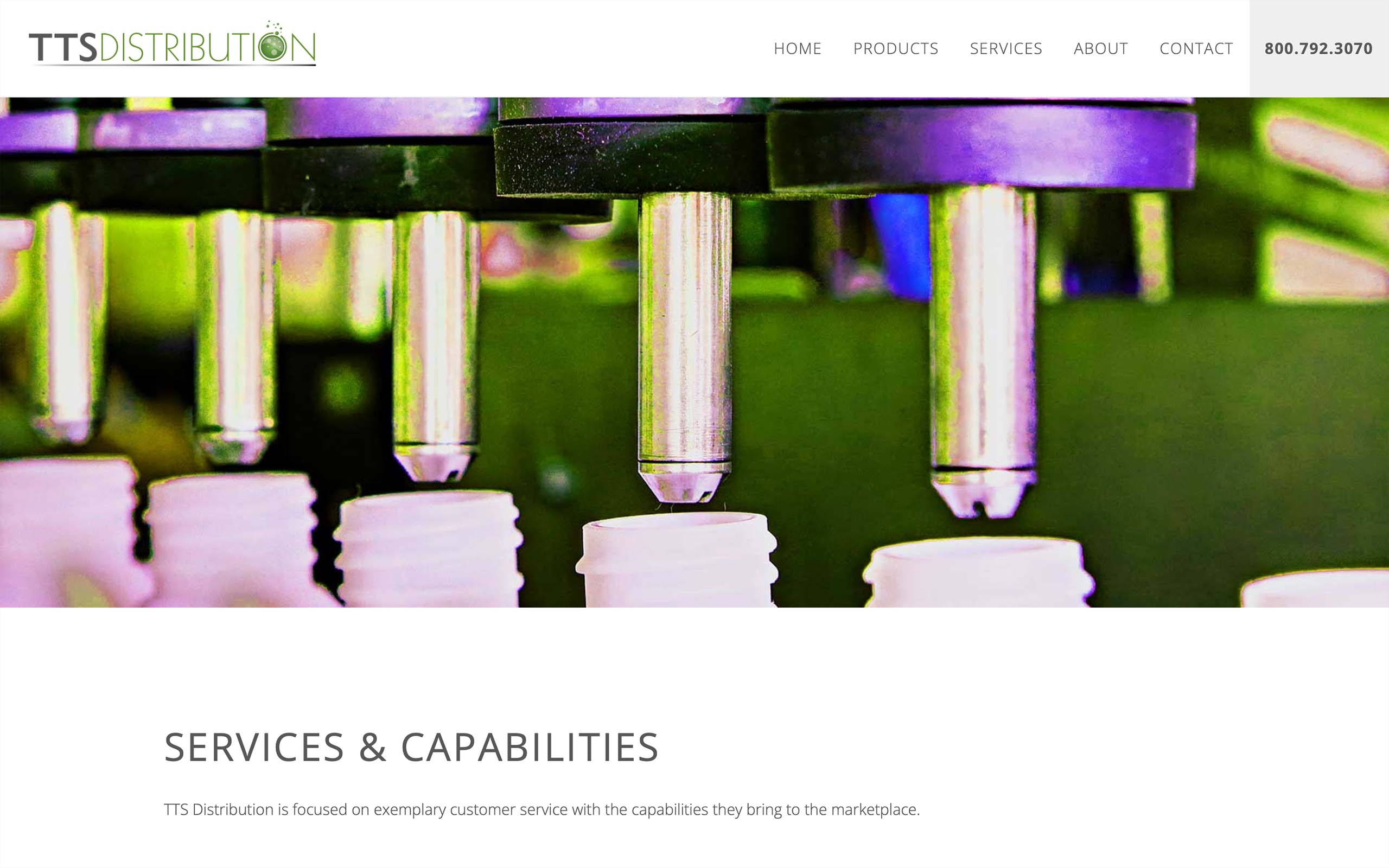 TTS Services Page