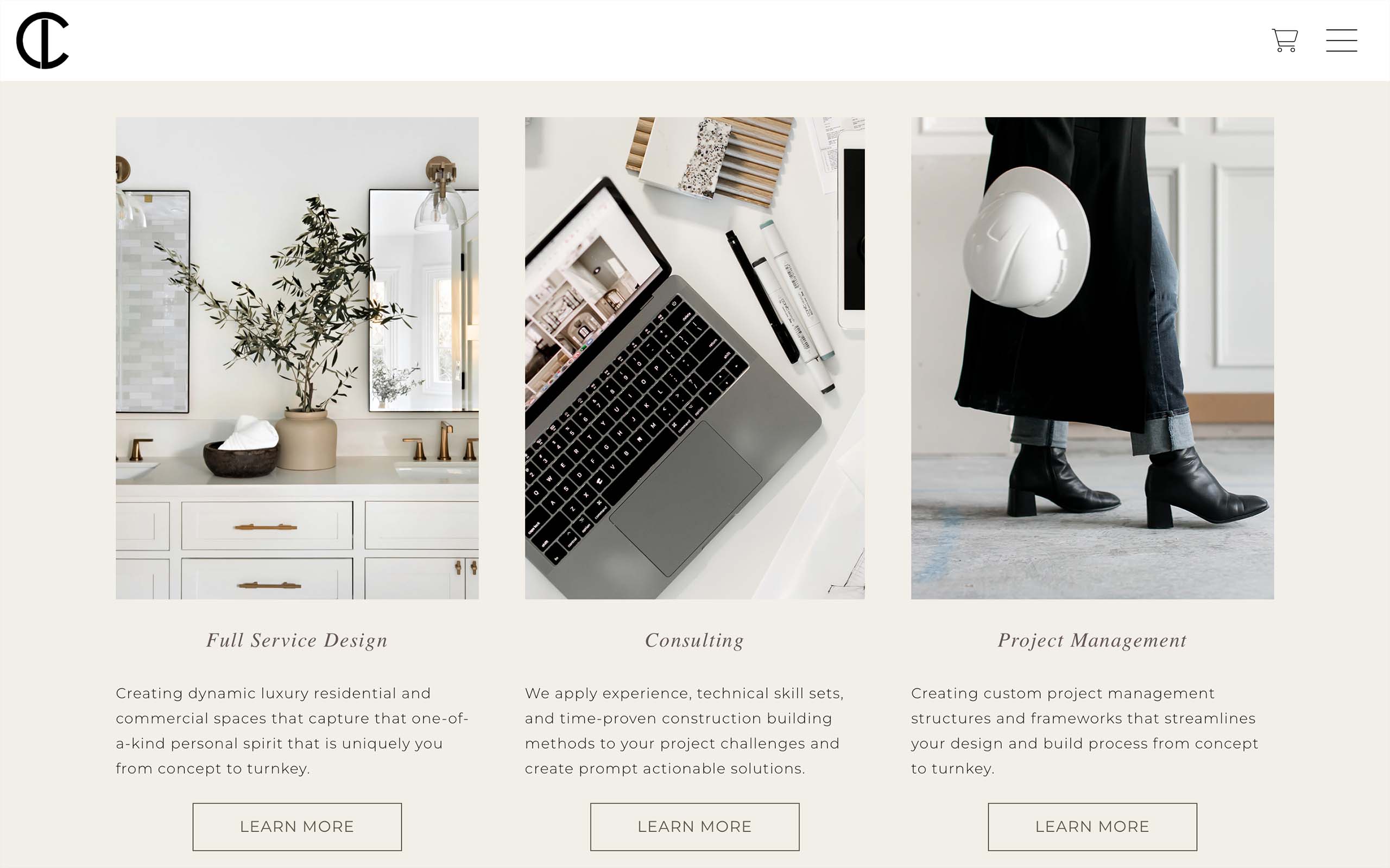 Four Point Design Build Services Page