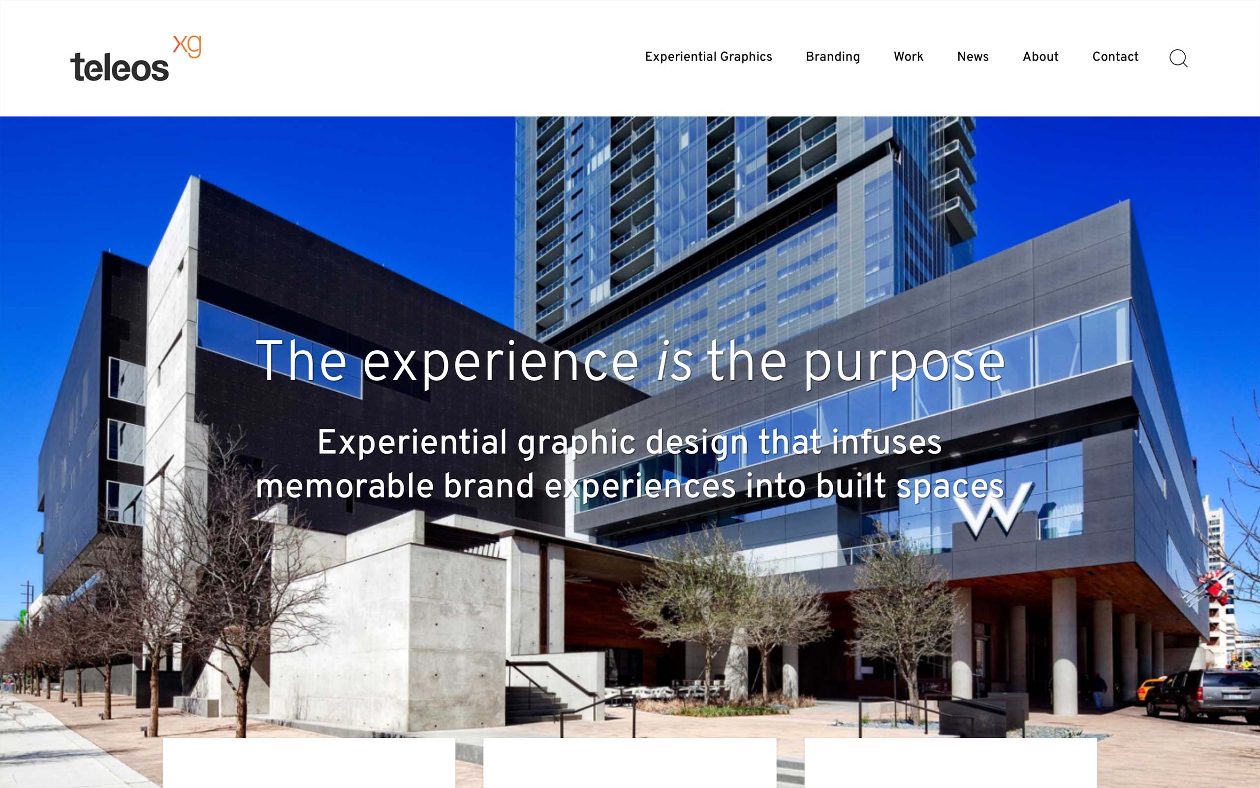 Teleos Home Page Slide